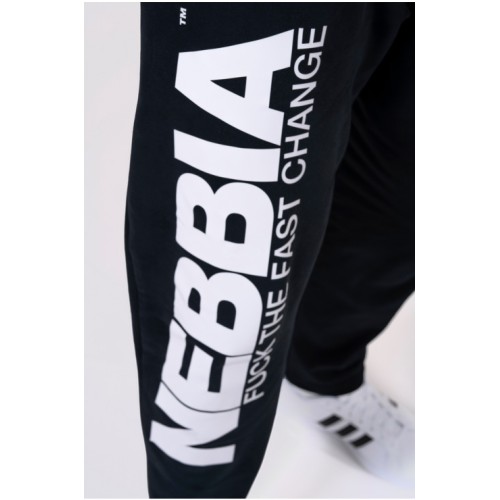Nebbia Мъжко долнище Beast Mode On iconic sweatpants 186 - Black - 2